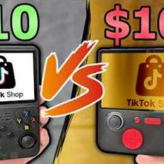 $10 vs $100 TikTok Gaming Consoles… EMBARRASSING results 😳