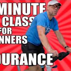 Day 10 // 50 Minute SPIN CLASS FOR BEGINNERS // Endurance