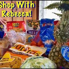 ASMR Grocery shop with Rebecca! (No talking version) Vlog style shopping trip & grocery haul!