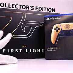Unboxing 007 FIRST LIGHT DualSense + Collector's Edition (PS5 Pro Gameplay)