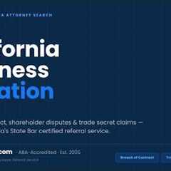 California Business Litigation Explained