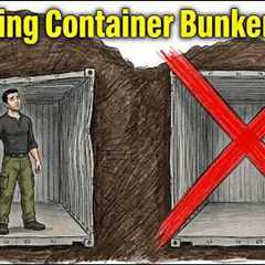 SHTF Shelter: The Shipping Container Death Trap #trending