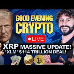 🚨 BREAKING: WHITE HOUSE *BOMBSHELL* CLARITY ACT UPDATE! 🚨 XRP & XLM  TO TOKENIZE $114..