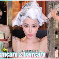 Mitsuisen☘️Aesthetic ASMR Skincare & Haircare Routines✨Satisfying skincare asmr🍃Beauty..