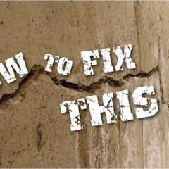 How to Repair a Basement Wall Crack | Injection + Carbon Fiber Reinforcement