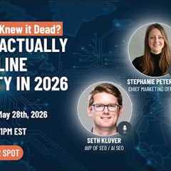 Is SEO As We Knew It Dead? | How To Actually Gain Online Visibility In 2026