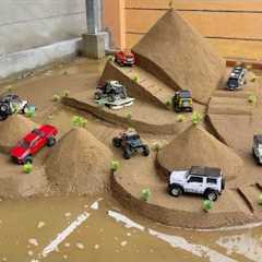 RC Cars Battle Across the Most Beautiful Sand Island!