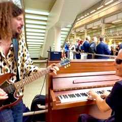 Marty McFly Rocks Up At The Brown Piano