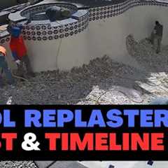 Replastering my Swimming Pool - What it Cost and How Long it Took #pool #swimmingpool