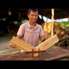 🔴Master Carpenter Japanese Wood Joinery: The Art of Building Strong Wood Connections