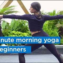 12 minute morning yoga routine for beginners | Bupa Health