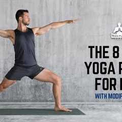 The 8  best yoga poses for men (with modifications) | #yogaformen