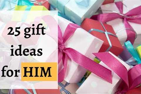 Affordable 25 Gifts for boyfriend / husband /dad / brother by FabArts Studio