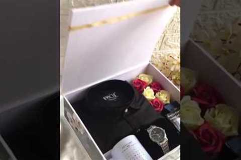 Men's Gift Hamper Box 🎁☑️ #shorts #ytshorts #customizedgift #iqra_collection