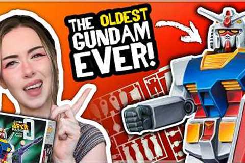 I Built the WORLD'S FIRST Gundam Model and it Blew my Mind?! | Unboxing, Build &amp; Full Paint