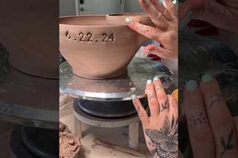 A wedding gift that’s both thoughtful &amp; functional.....#weddinggift #handmadegift #pottery..