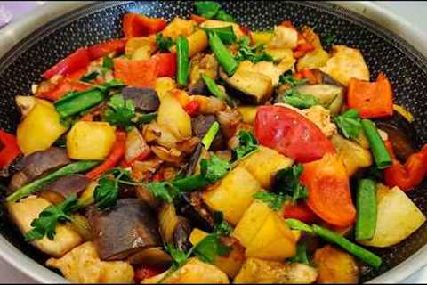 Easy Healthy Chicken & Veggie Stir Fry | Fast Dinner Recipe!