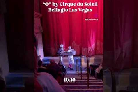 Best Las Vegas show: “O” by Cirque du Soleil. #lasvegasshows #bellagiolasvegas #cirquedusoleil