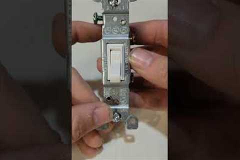 Installing A Light Switch