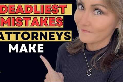 The 4 Deadliest Financial Mistakes Divorce Attorneys Make (and How to Avoid Them)