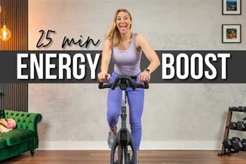 25 min. ENERGY-BOOSTING Classic Indoor Cycling Workout