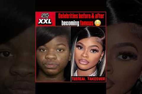 Celebrities Before Fame 😳 ​⁠@504XXL JT CARDI B NICKI MINAJ GLORILLA