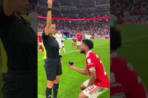 🔥 Impossible Red Card Challenge 😂⚽ | Respectful Players Funny Moments