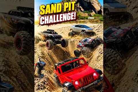 Can RC Cars Cross This Impossible Sand Pit? 😬