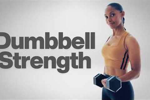 20 minute Full Body Strength &amp; Tone Dumbbell Workout you can use Daily!