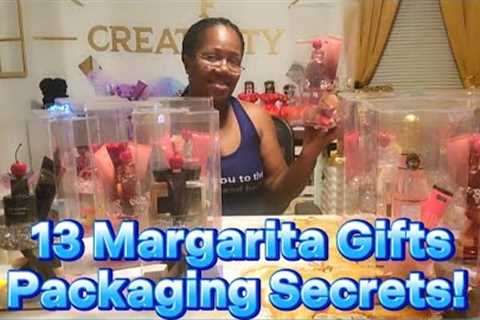How I packaged my 13 Margarita gift ideas- Boxes, Base &amp; Display Tips!