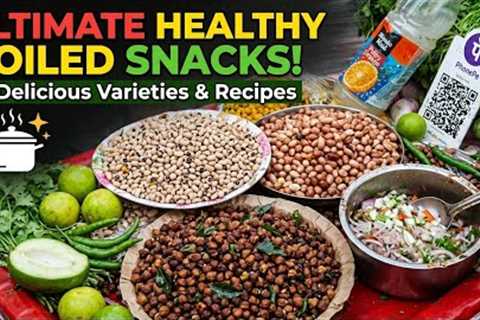 ❌Stop Eating Junk!  ​✅ 🥗Try These Healthy Boiled Snacks Instead! 🥣🔥 ZERO OIL Street Food!✅