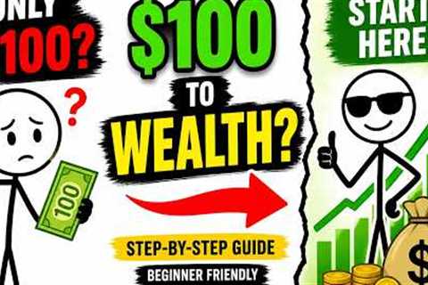 Only $100? Here’s How to Start Investing Today | 100$ to 1000$ 😲 | @investroco