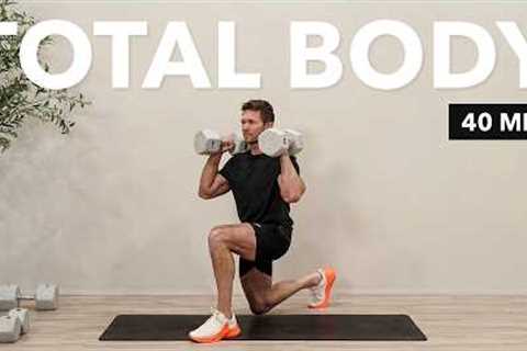 This FULL BODY Dumbbell Workout Builds Muscle &amp; Burns Fat