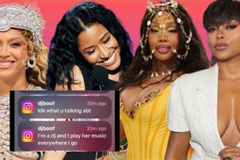 ‼️Beyoncé SNATCHES Nicki Minaj DJ and Barbz make him delete post. SZA Met outfit, Taraji calls out