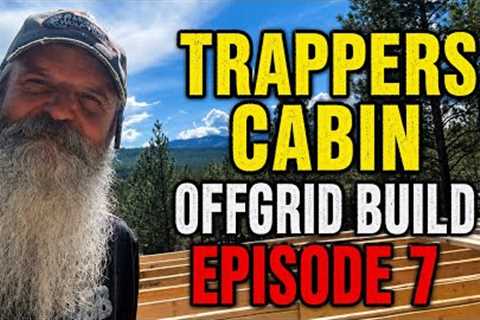 Building My Cabin Floor with Lumber I Milled Myself! | Offgrid Build Ep. 7