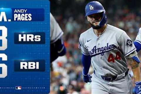 Have a game! Andy Pages hits THREE HOME RUNS and drives in 6 RUNS! ✌️🤩 | MLB Highlights