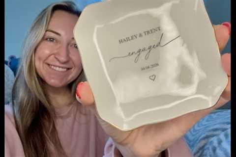 Cutest engagement gift! Personalized!