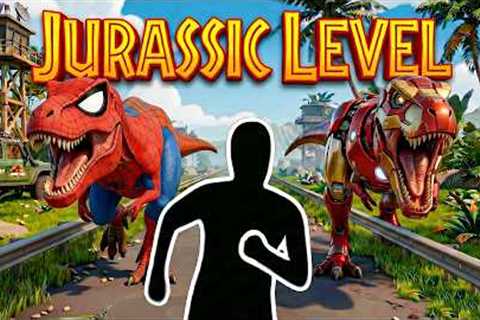 Immersive Interactive Warm Up丨Jurassic World New Map 丨Easy Daily Routine | New Moves #35