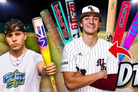 Can a D1 Baseball Player Hit a Homerun With Every Bat We Own?
