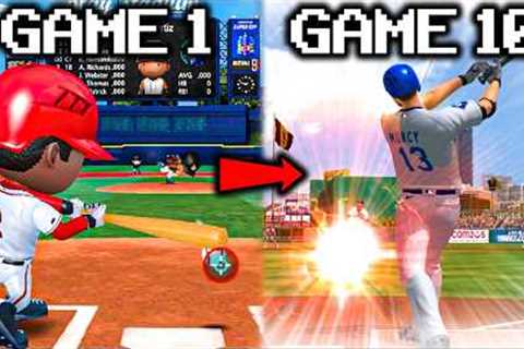 I Hit a Home Run in Every Mobile Baseball Game