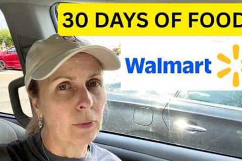 Walmart Prepper Haul for Beginners (No Freeze-Dried, Real Food!)