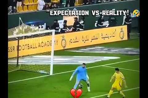 Expectation vs Reality : Ronaldo edition!  #soccer #football #shorts #futbol #realmadrid #ronaldo