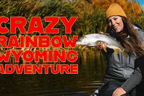 Wyoming Trout with Crazy Rainbow Fly Fishing