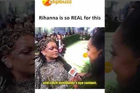 Rihanna is so REAL for this 🥺👑