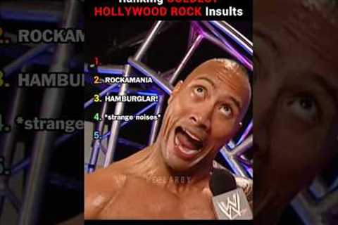 BEST Hollywood Rock Moments! 😂