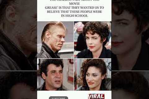 😱The High Schoolers of Grease: Are You Kidding Me? 🤯#shorts #grease #trending #viral