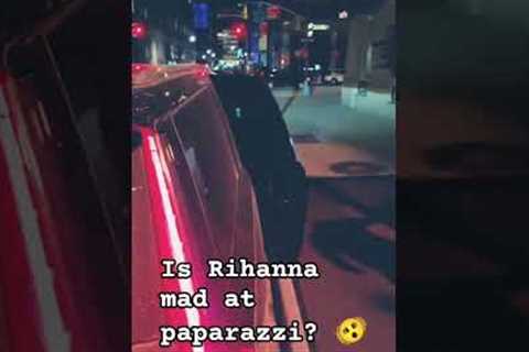 Fans Think Rihanna and A$AP Rocky Are Still Upset After Completely Ignoring Paparazzi #rihanna