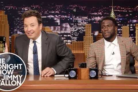 Kevin Hart FaceTimes Dwayne Johnson While Co-Hosting The Tonight Show