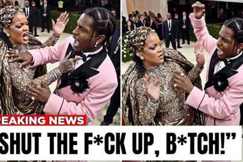 New Heated Footage Between Rihanna &amp; A$AP Rocky At The Gala Goes Viral