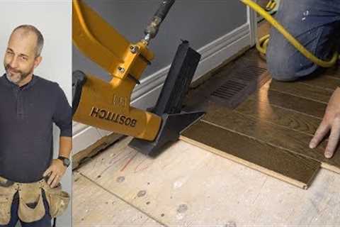 DIY How to Install Hardwood Flooring